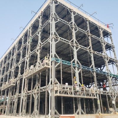 Легкое изготовление стального офисного здания окрашенная поверхность