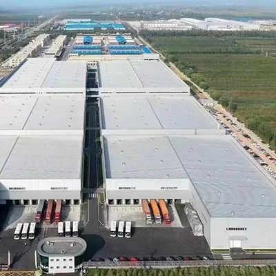 SGS Стальная конструкция Здание Q355 Стальная конструкция металлическая горячо прокатана