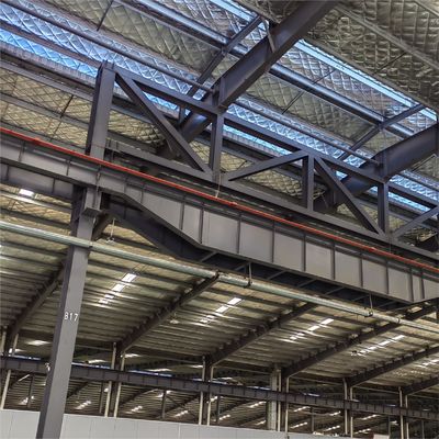 SGS Стальная конструкция Здание Q355 Стальная конструкция металлическая горячо прокатана