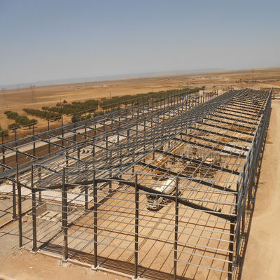 Hi-Q Solid Prefabricated Steel Frame Workshop Нержавеющая сталь