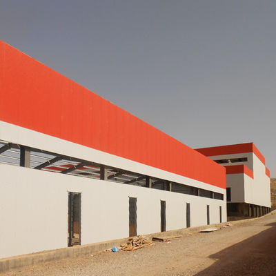 Hi-Q Solid Prefabricated Steel Frame Workshop Нержавеющая сталь