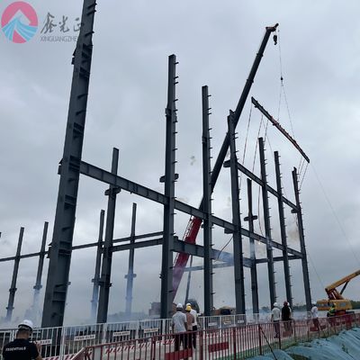Заготовленные здания для складов из окрашенной стальной балки