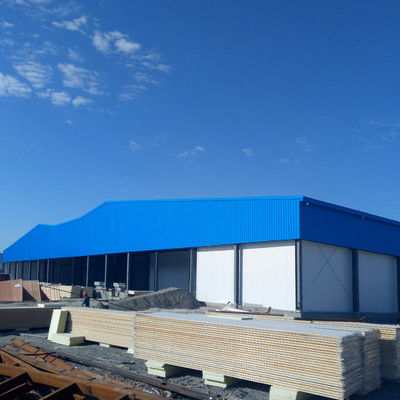 Проработка керамической черепицы Преfabricated Steel Structure Building