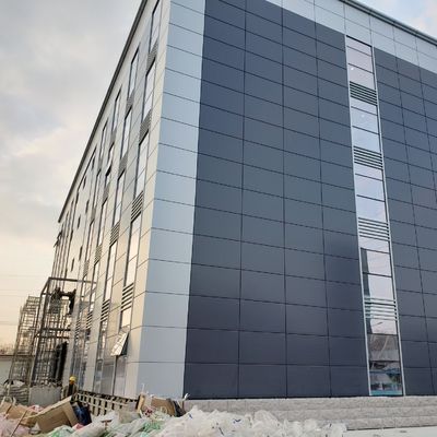 Q355B Офисное здание с многоэтажной стальной конструкцией
