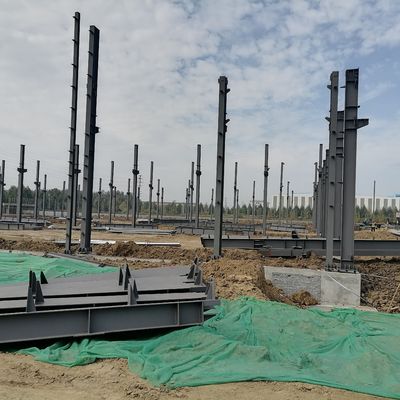Структура из стали, устойчивая к землетрясениям