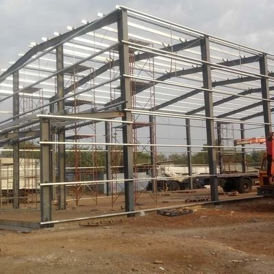 Заготовительная стальная конструкция Хранилище Q345 Хранилищные здания из стали
