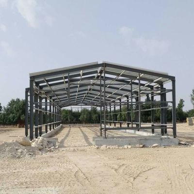 ODM Prefab Металлический склад Интеллектуальная стальная рама Куриный дом