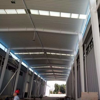 CE Prefab Warehouse Building Сцинкованная экономичная сварная сталь типа H