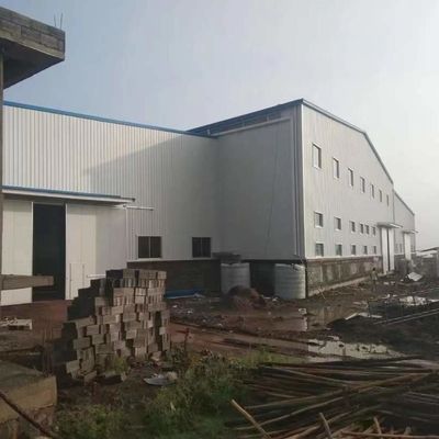 CE Steel Structure Warehouse Q355B Префабрикованный стальной склад