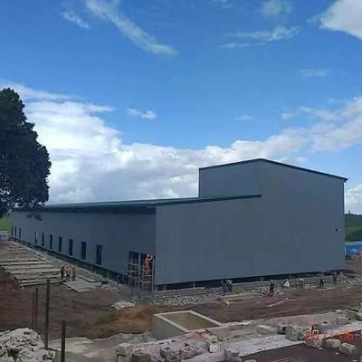 CE Steel Structure Warehouse Q355B Префабрикованный стальной склад