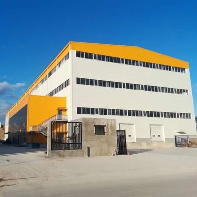 Q355B Стальные сборные дома Специализированный сборный стальной склад