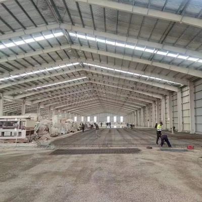 Высокопоставленная стальная конструкция строительство склад горячее оцинкованное OEM