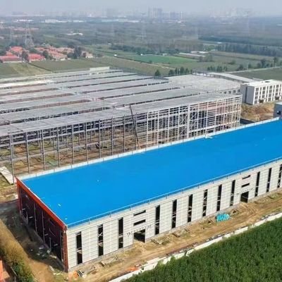 Коррозионно устойчивое металлическое здание OEM с портальным каркасом