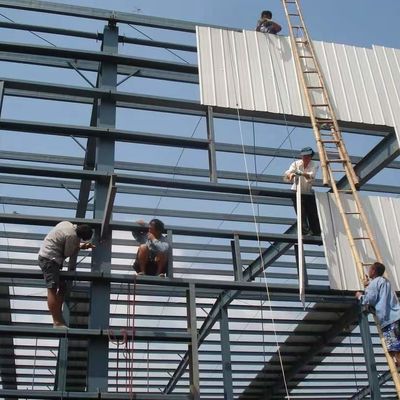 Низкозатратная стальная конструкция сборные здания дешевый склад