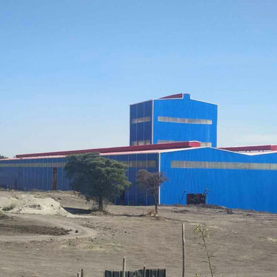 Толщина фланца 5-16 мм Стальный склад с чертежом PKPM Подходит для тяжелых стальных конструкций и проектов