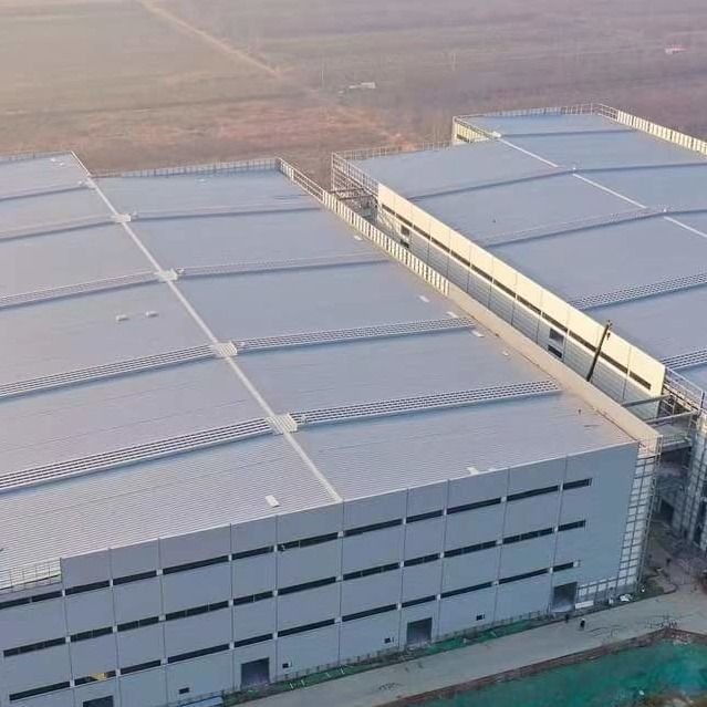 Коррозионно устойчивое металлическое здание OEM с портальным каркасом