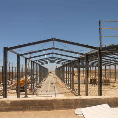 Hi-Q Solid Prefabricated Steel Frame Workshop Нержавеющая сталь