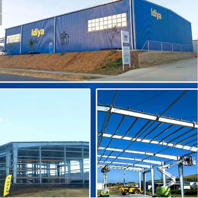 OEM Steel Structure Warehouse Building Storage Type Сертификат SGS